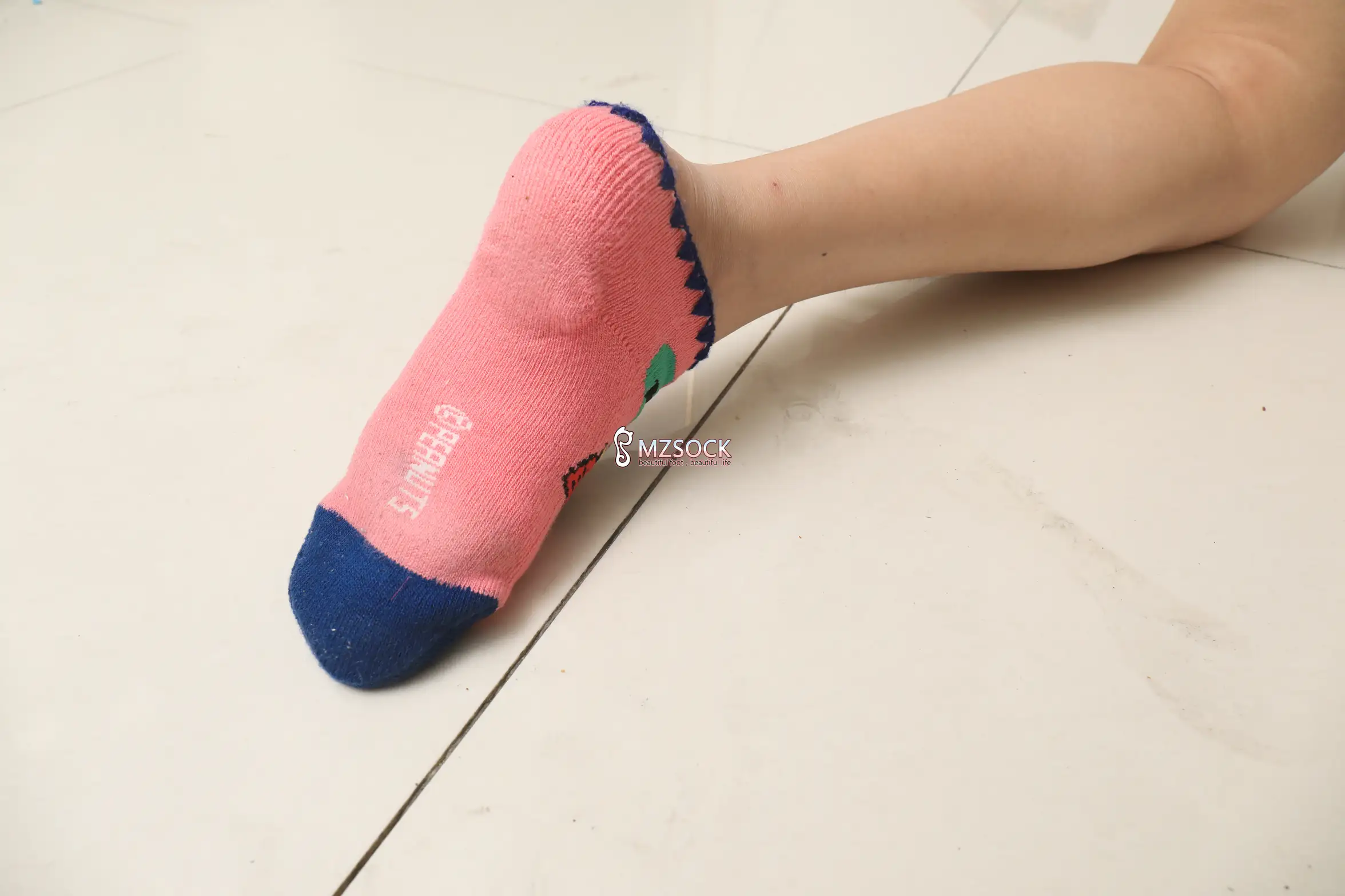 [Mzsock] Love beautiful feet NO.055 snow snow#[74P]-54